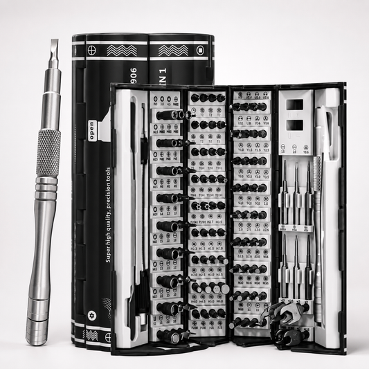 FixWerk™ 128-in-1 Präzisions-Schraubendreher-Set