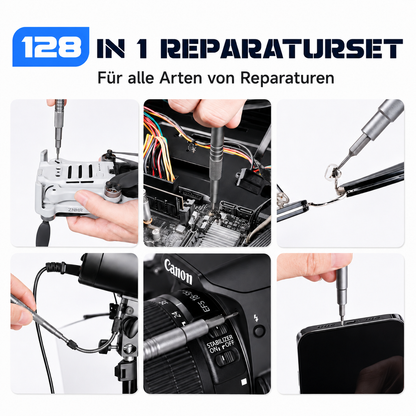 FixWerk™ 128-in-1 Präzisions-Schraubendreher-Set